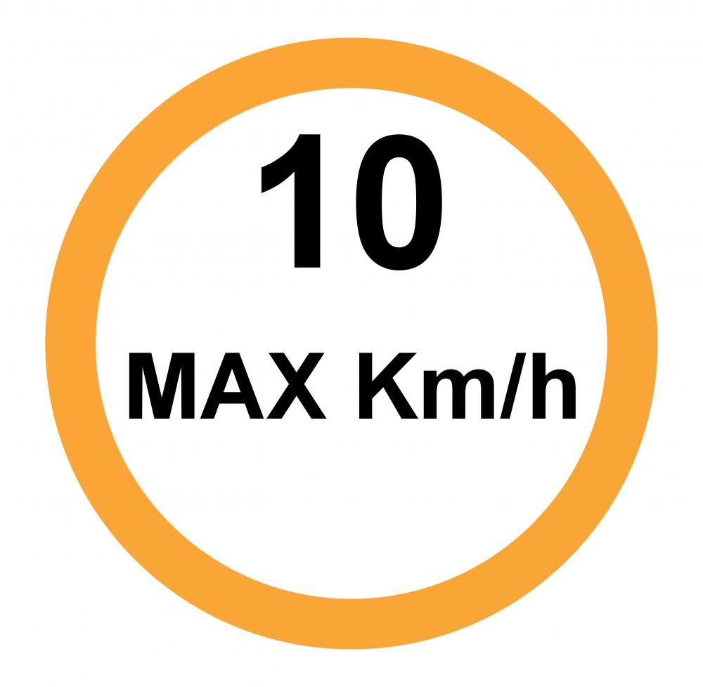 10 Km/h MAX