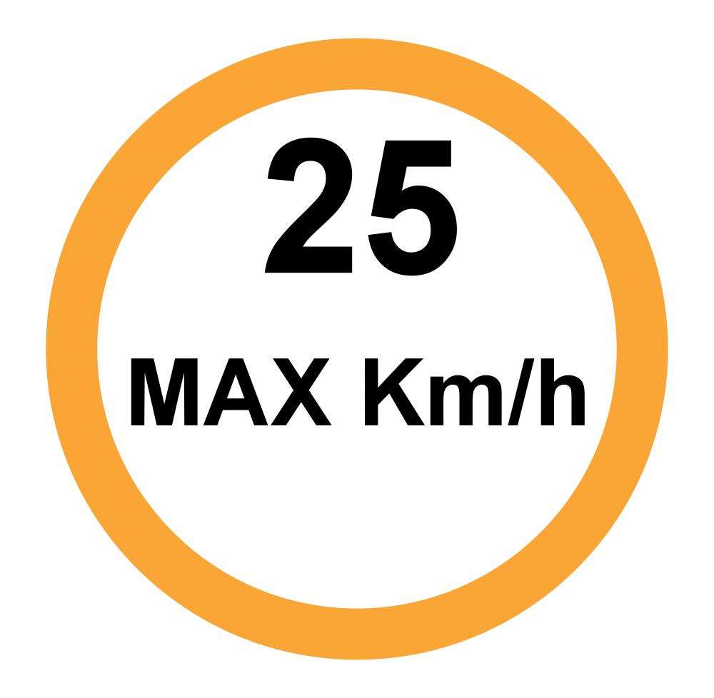 25 Km/h MAX